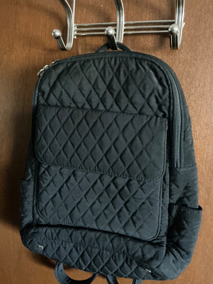 Black Vera bradley Black quilted backpack