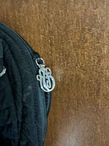 Black Vera bradley Black quilted backpack