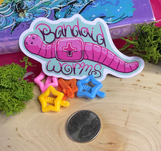 Bug Sticker "Worms"
