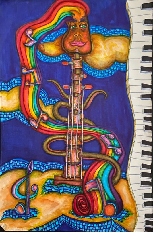 Music Man Print, 5x7