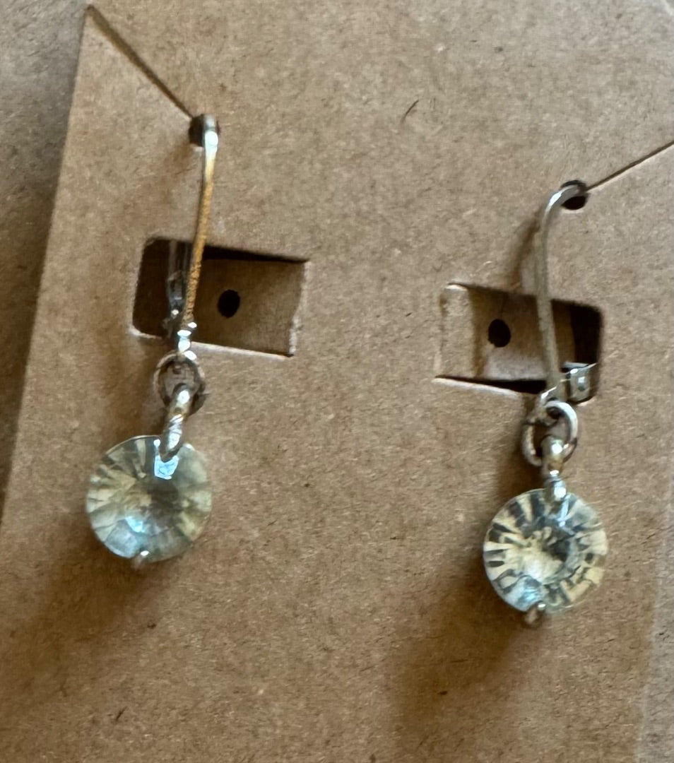 Lightblue dangle ST earrings