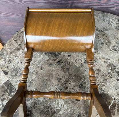Vintage wooden sewing box