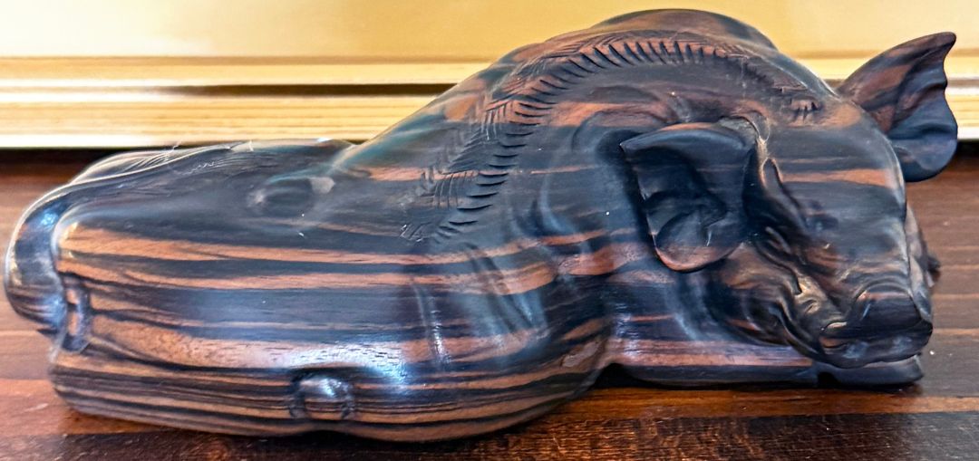 Carved Boar