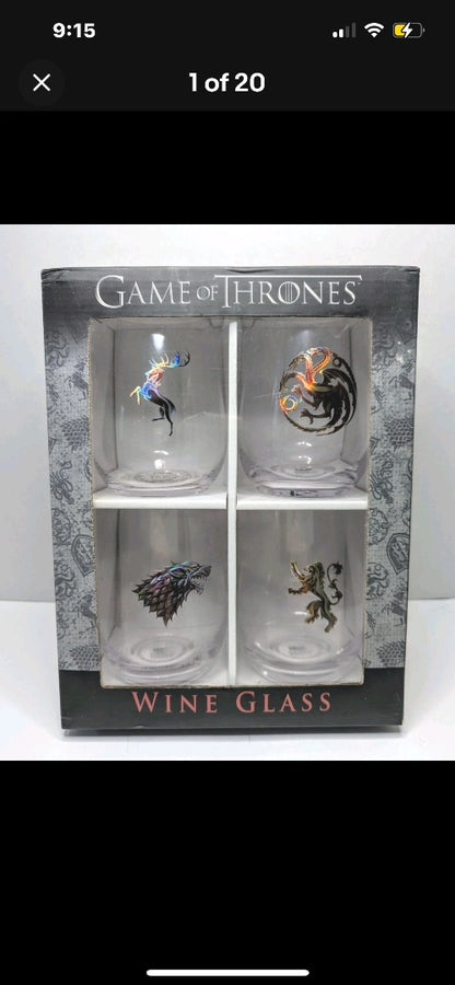 Game of Thrones Tumbler set