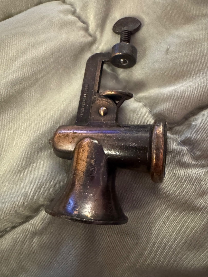 Meat grinder pencil sharpener