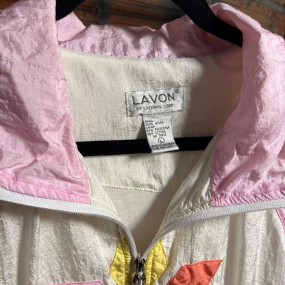 80s/90s Windbreaker Track Jacket, L