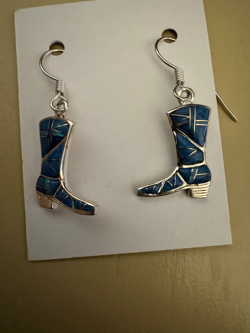 Inlay Boots earrings