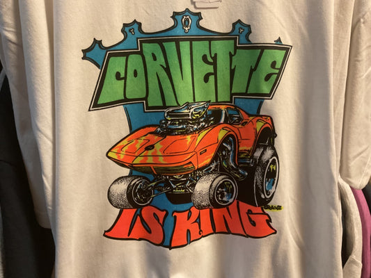 Cream  Vintage Corvette T-shirt   (NOS)