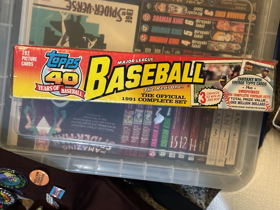 Topps 1991 The Official Complete Set - Baseball, 19 x 4 x 3