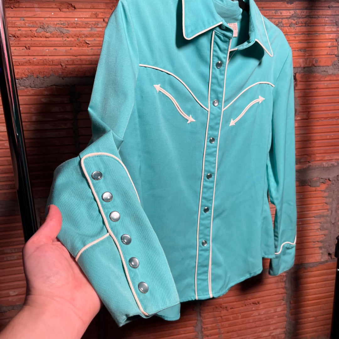 Scully Western Pearl-Snap Shirt, S