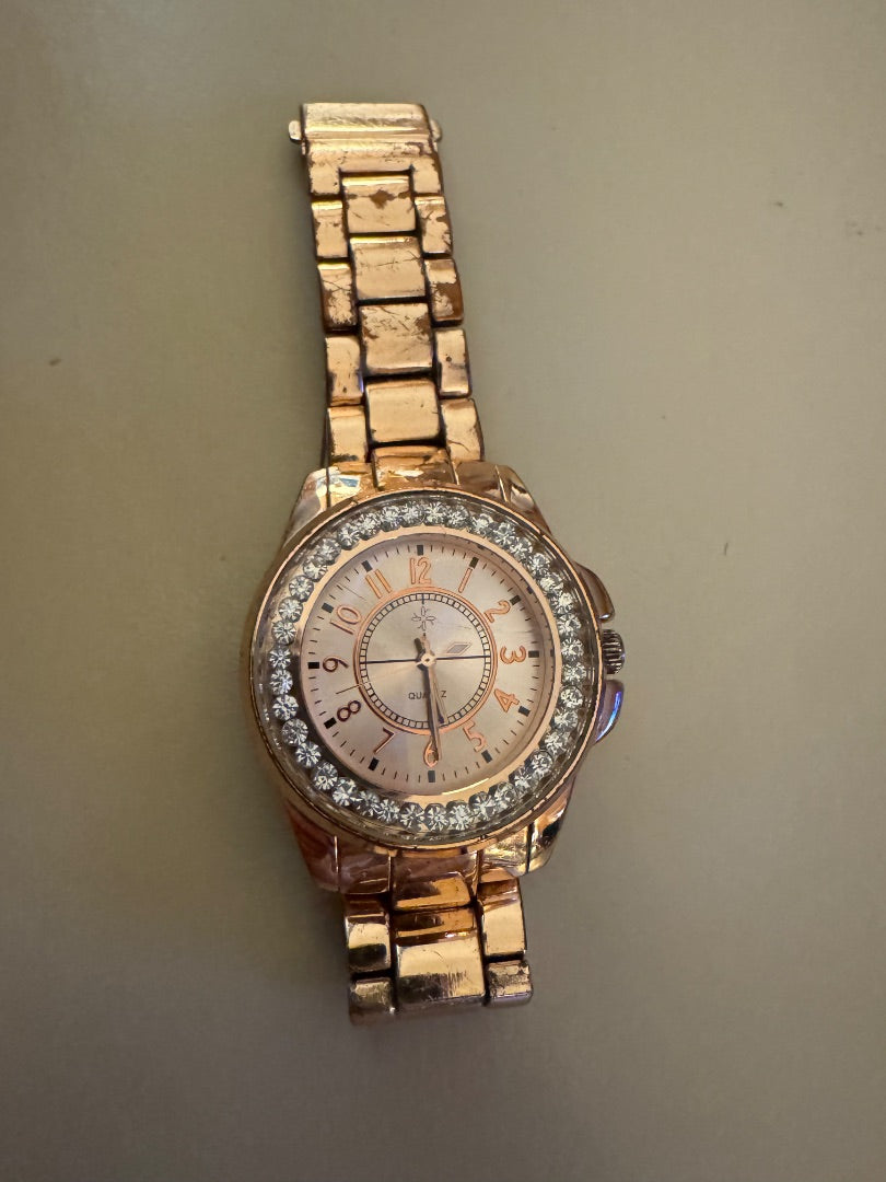 Rose gold Icing watch untested