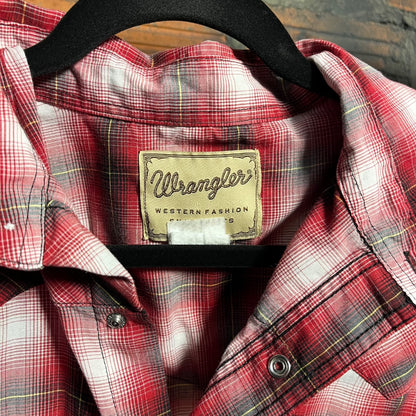 Wrangler Pearl-Snap Shirt, L