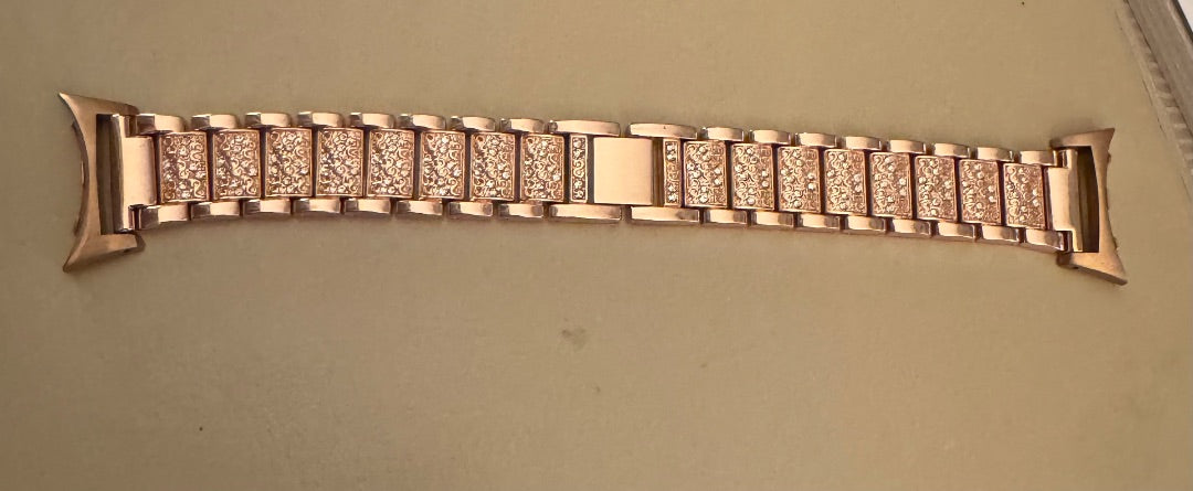 Rosegold watch band