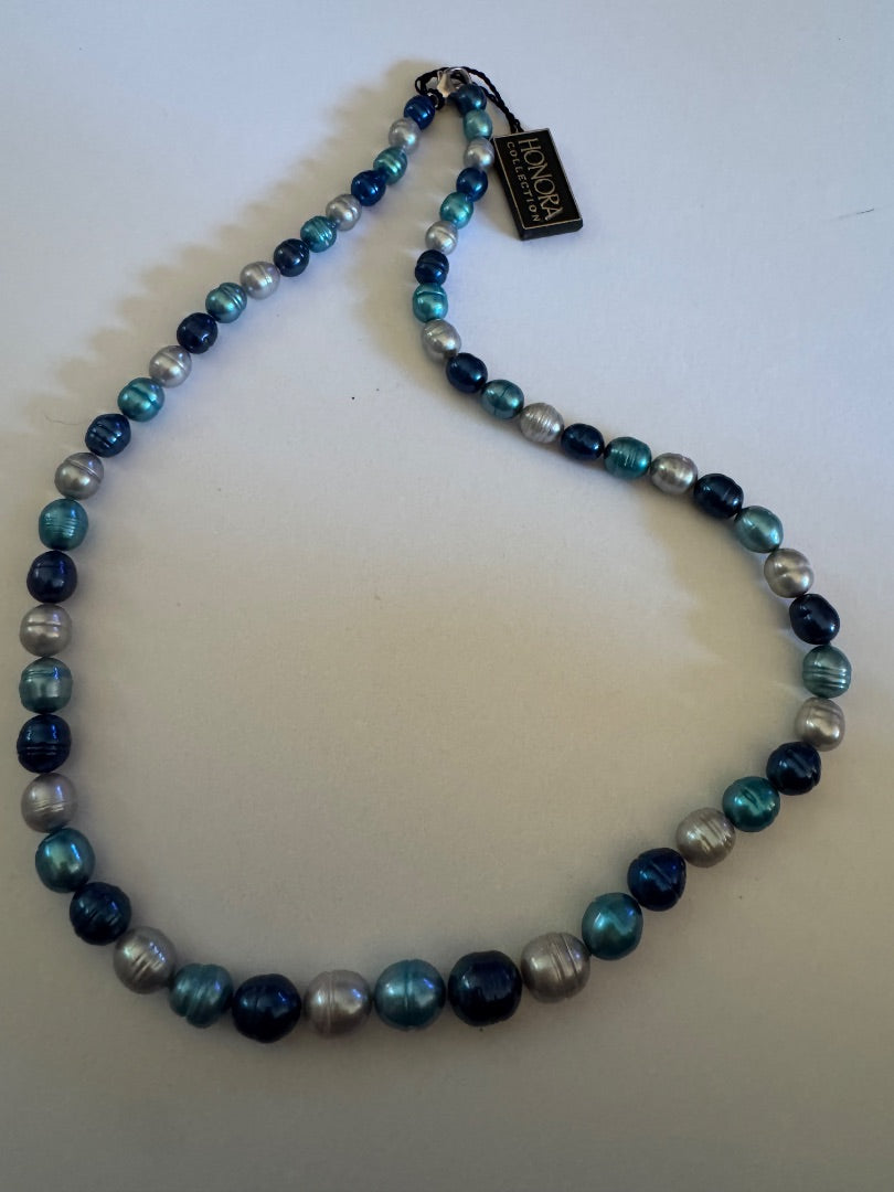 Honora Blue Moon graduated pearl necklace