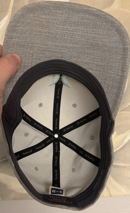 Grey & Teal Hurley Men’s Ball Cap
