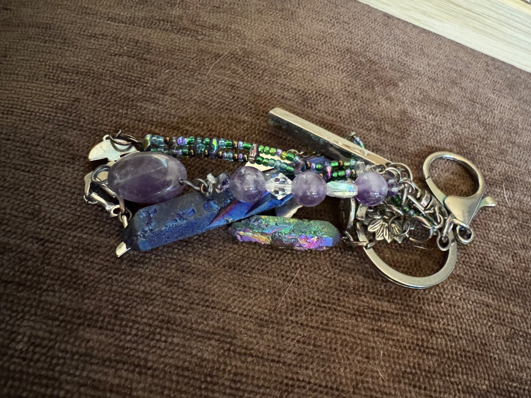 Keychain purple