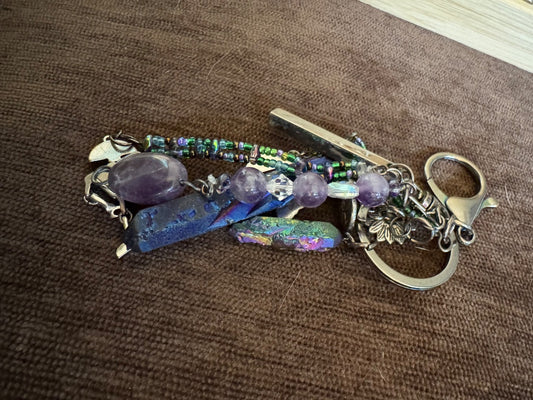 Keychain purple
