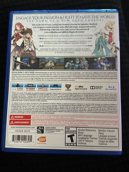 Tales of Zestiria - PS4 Game - USED, 8 x 5 x 1