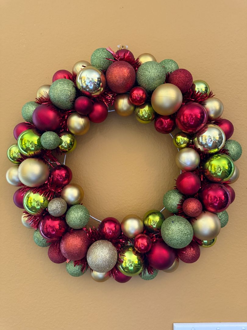 Christmas Ball Wreath