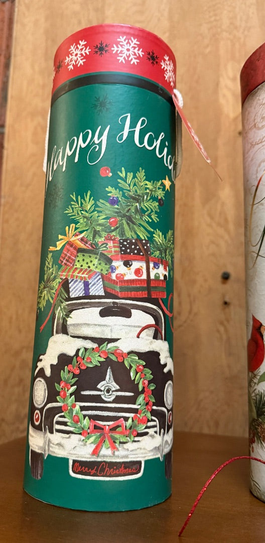 Christmas Wine Tube