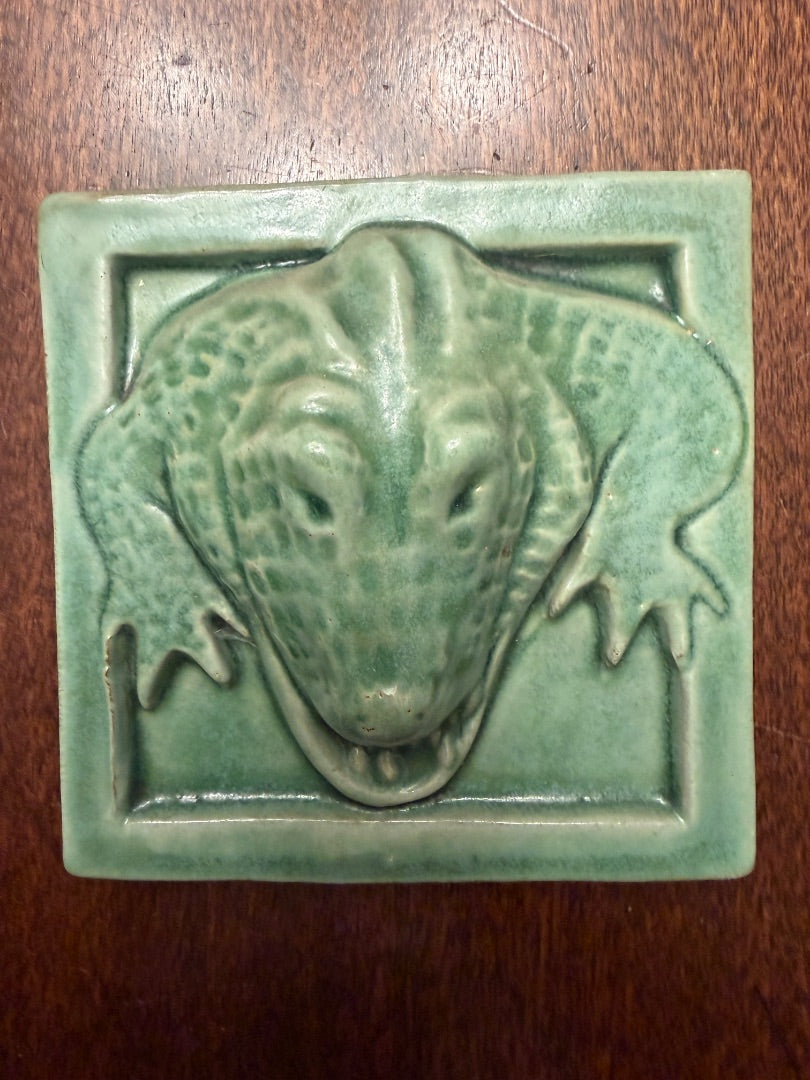 Green Solo Medallion Motif Material, 4.5x4.5