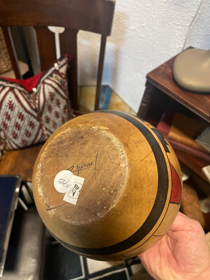 Gold, red and black Made in Mexico Vintage