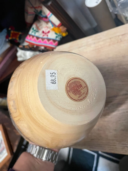 Gold Spinning Aspen Hand Made