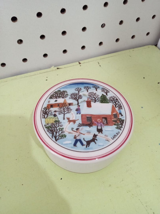 Multicolor Villeroy & Bach Laplau trinket box, Small