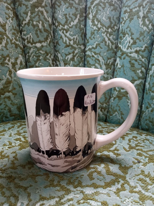 Pendleton Feather mug