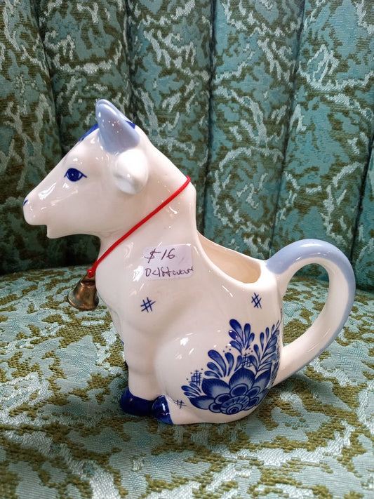 Delftware Cow Creamer