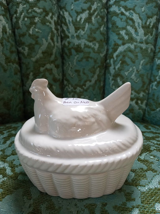 Japan Hen Trinket Box