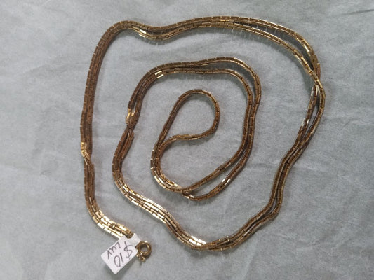 Gold  Long chain necklace