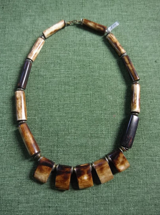 Brown  Bone necklace