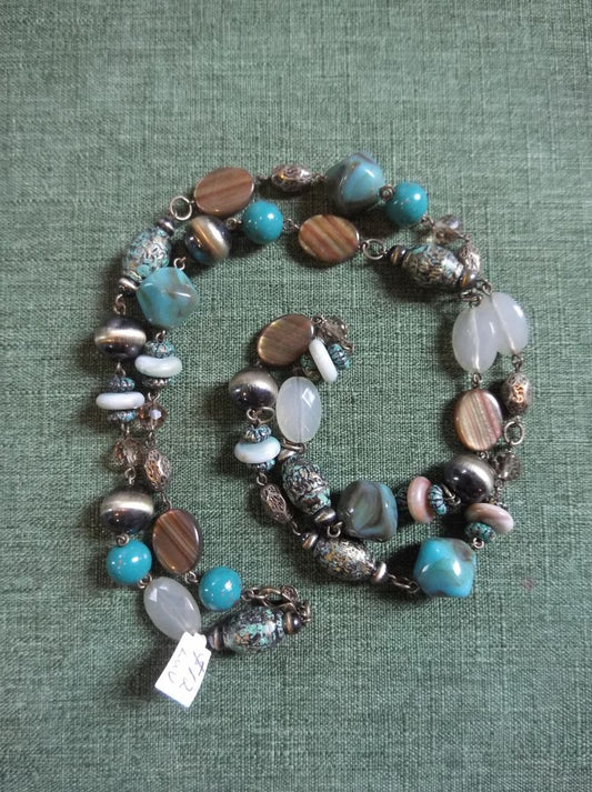 Blue Premier designs Beaded necklace