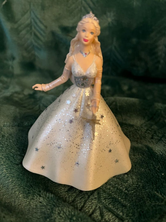 Mattel Barbie Holiday ornament in white dress