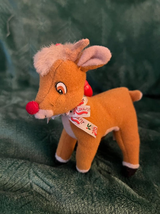 Rudolph soft ornament