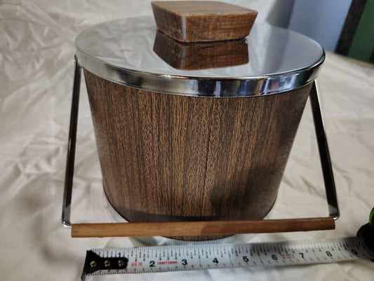 Wood Grain  MCM Wood Grain Ice bucket