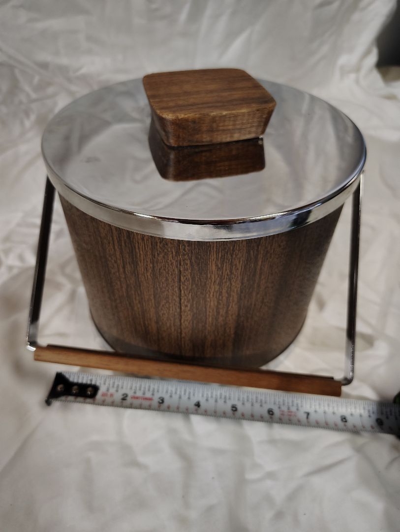 Wood Grain  MCM Wood Grain Ice bucket