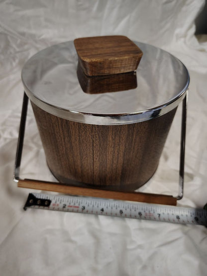 Wood Grain  MCM Wood Grain Ice bucket