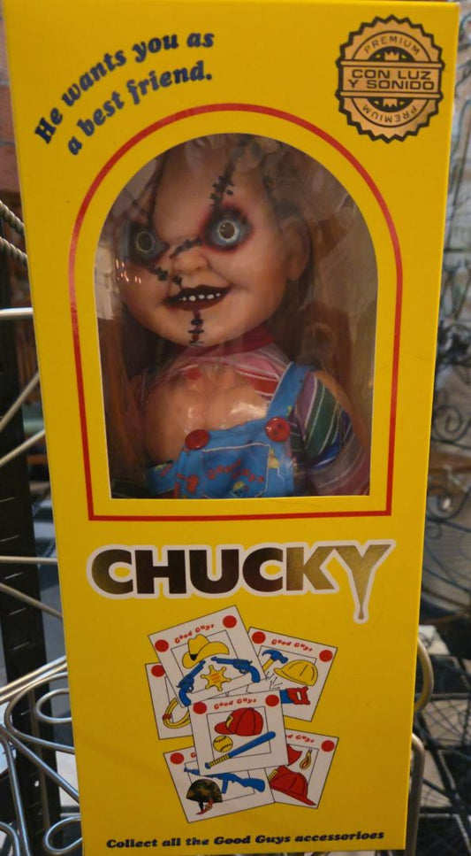 Talking Chucky Doll w Muscles