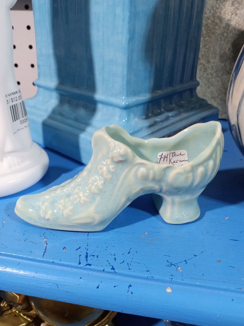 Vintage Ceramic Slipper Shoe