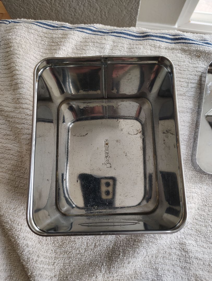 silver  MCM Tea Canister, see pics
