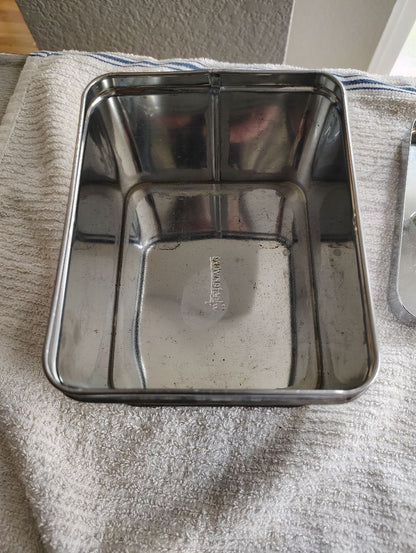 silver  MCM Tea Canister, see pics
