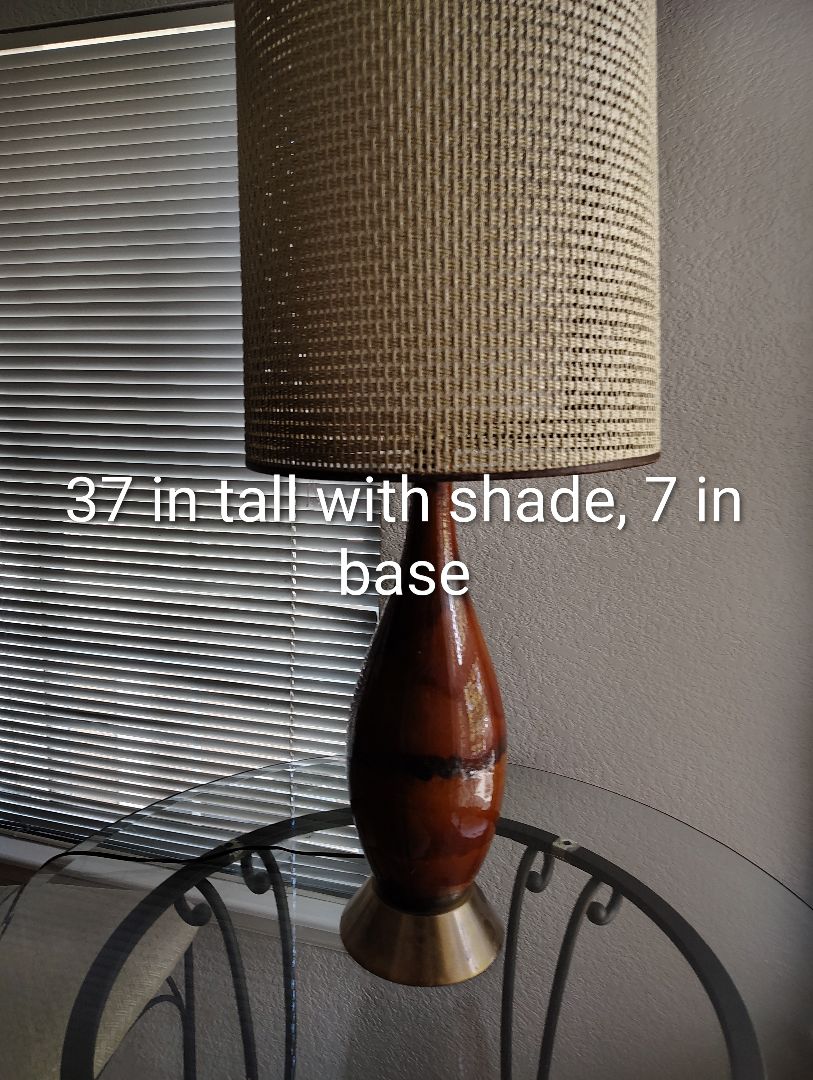 multi  MCM Table Lamp, see photos