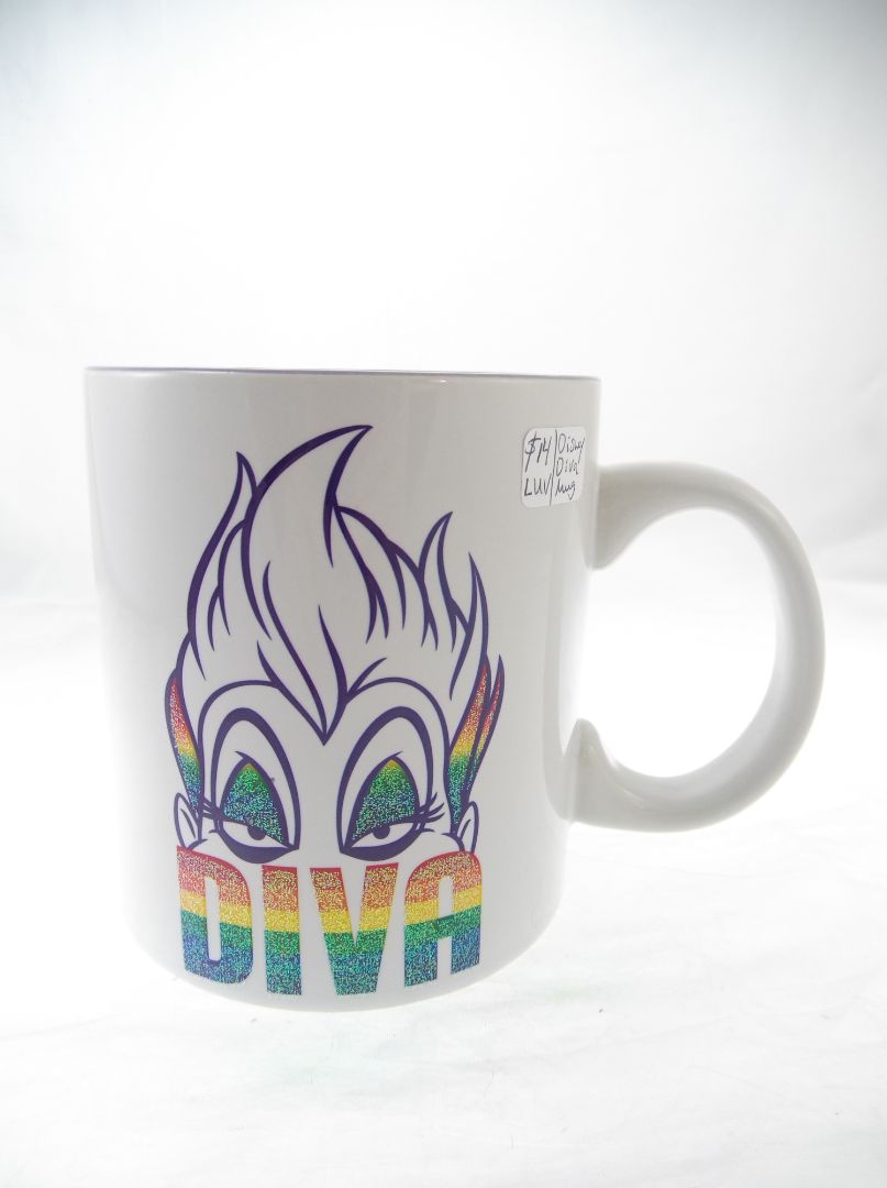 Disney Diva Ursula Little mermaid mug