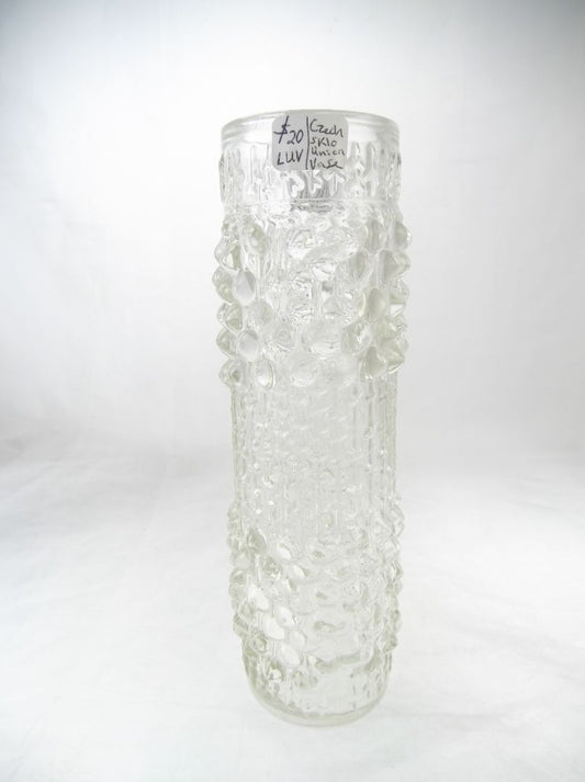 Czech Sklo Union Vase Modernist Glass