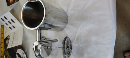 tan Secura .5 Litre Coffee Press insulated, .5 litre