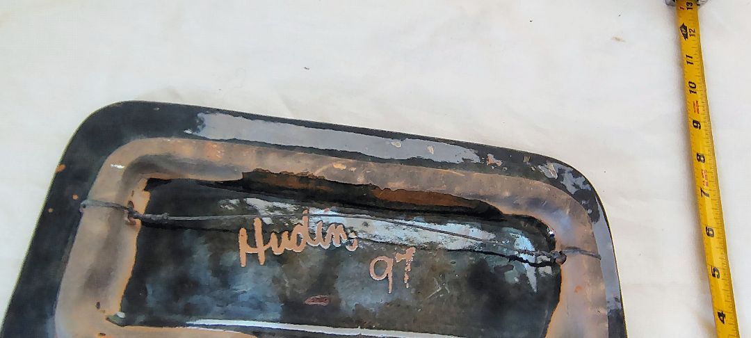 multi Martha Stewart Glazed fish tray, 6.5 inches