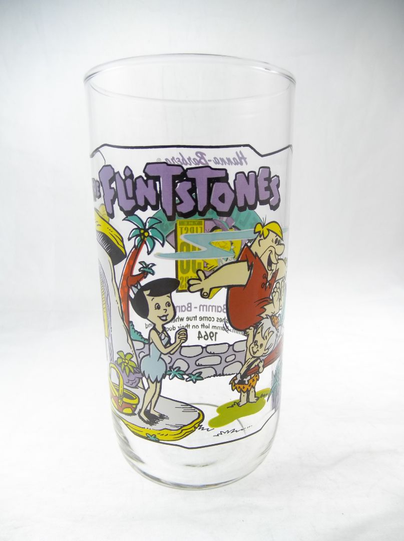 Hardee's Vintage Flintstones Glass