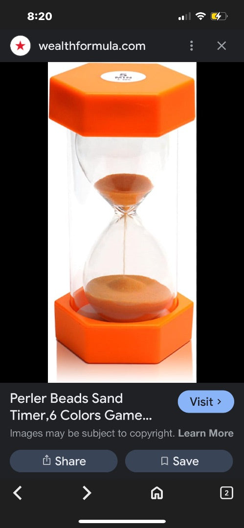 Orange timer